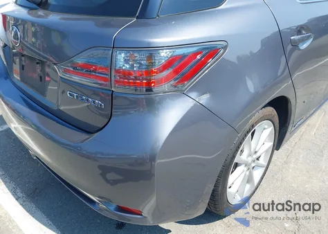 2012 Lexus Ct 200H Premium из США, поврежденный, VIN JTHKD5BH5C2060652